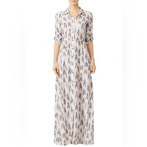 Matison Stone  Greyson Maxi Dress Elegant White Patterned dress size 6